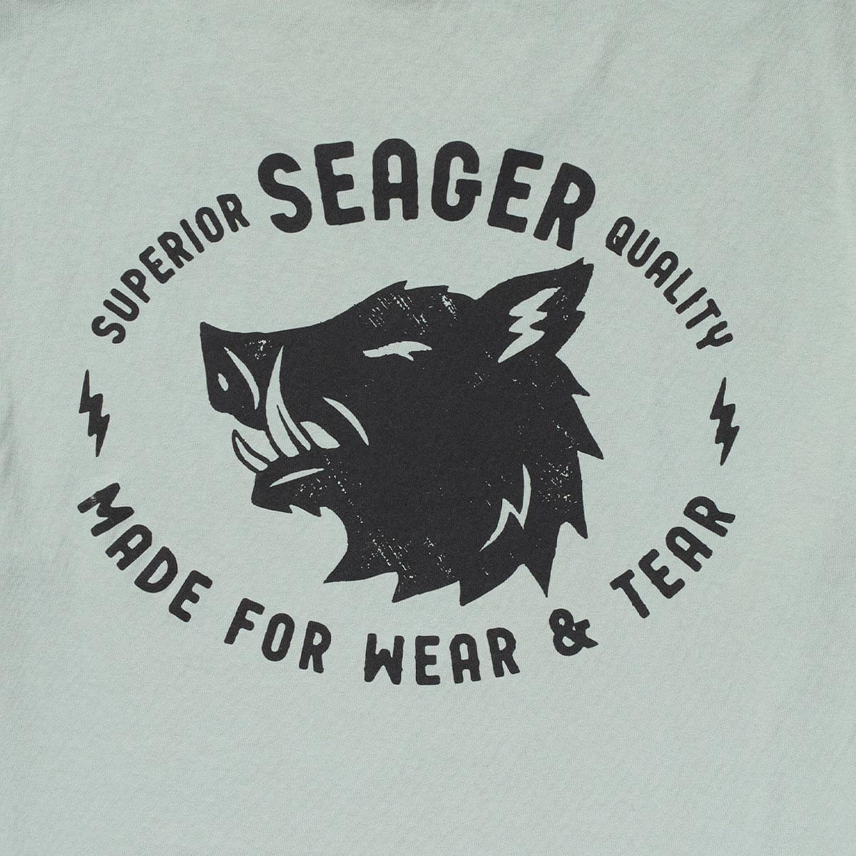 Iron Boar Premium Tee Pigment Green