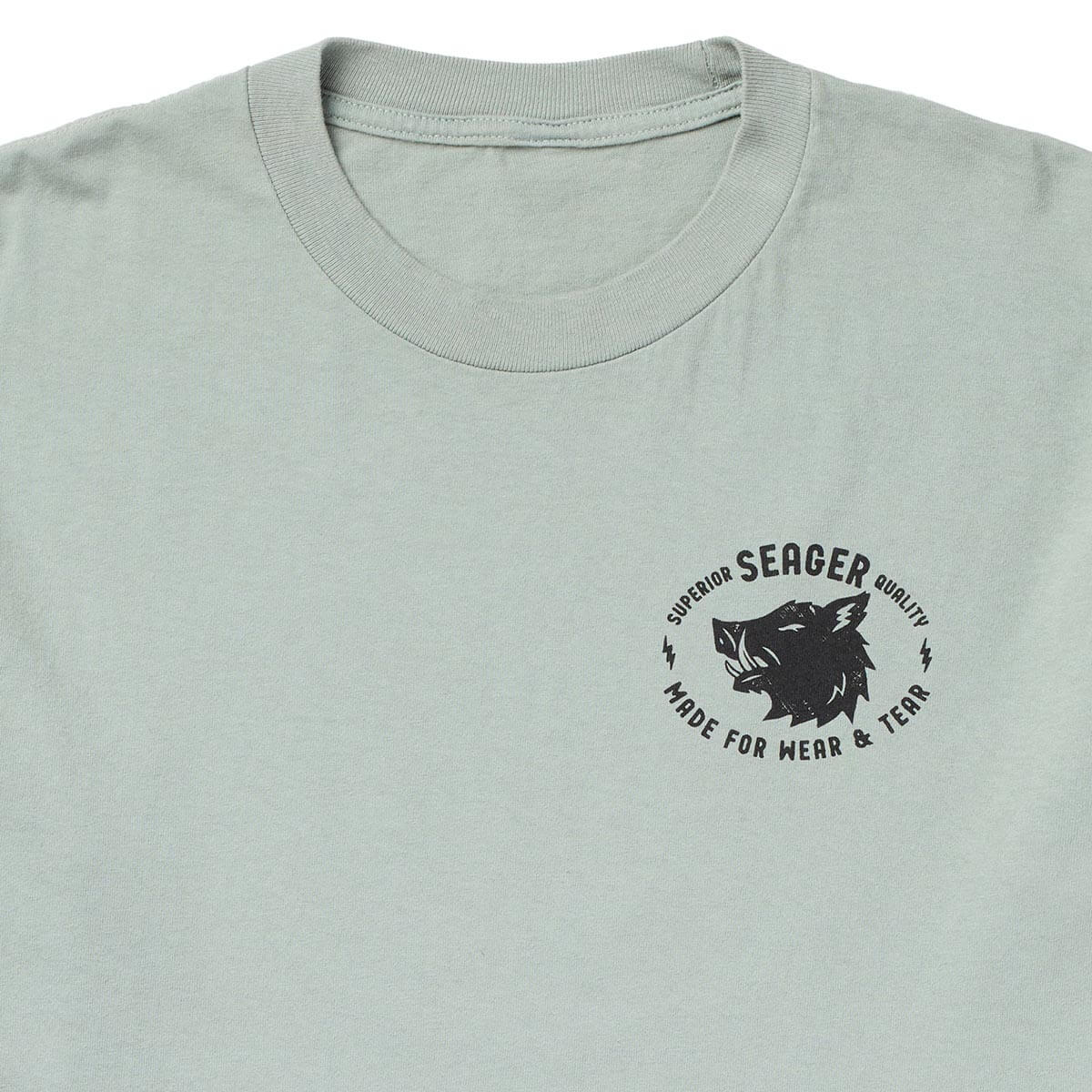 Iron Boar Premium Tee Pigment Green