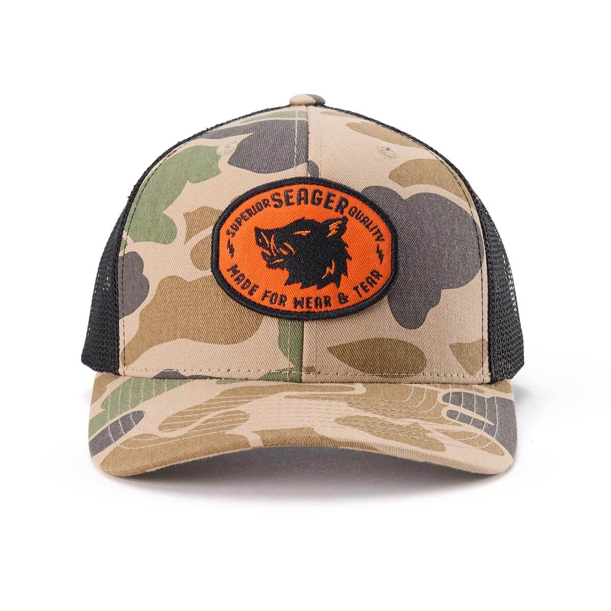 Iron Boar Trucker Snapback Duck Camo