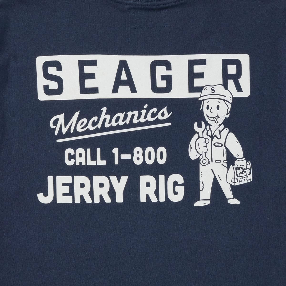 Jerry Rig Tee Navy