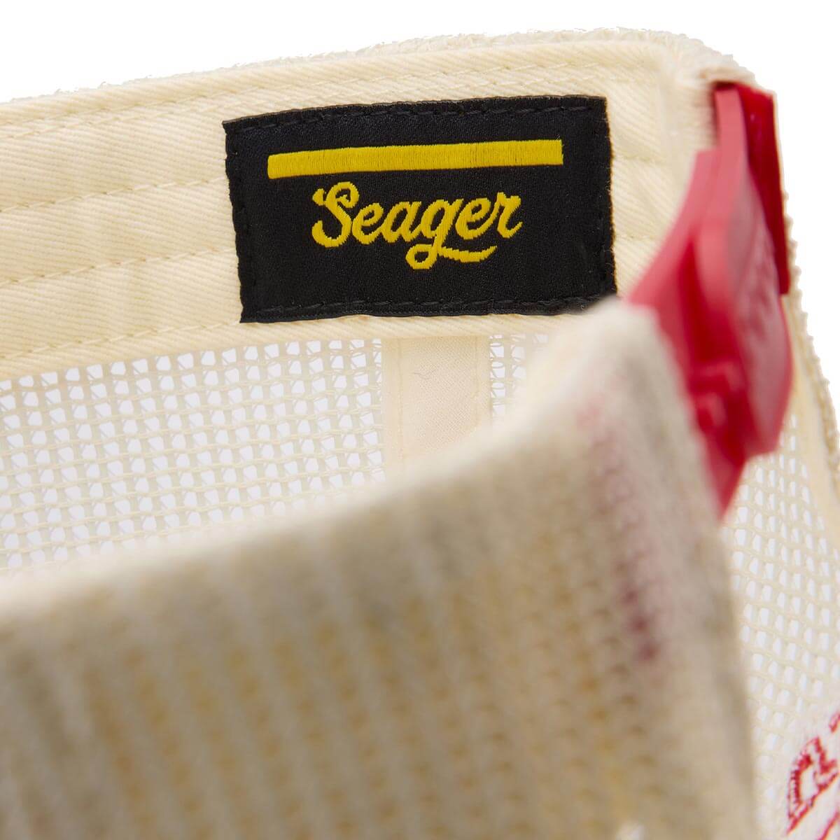 Keep It Country Mesh Trucker Snapback Cream/Red