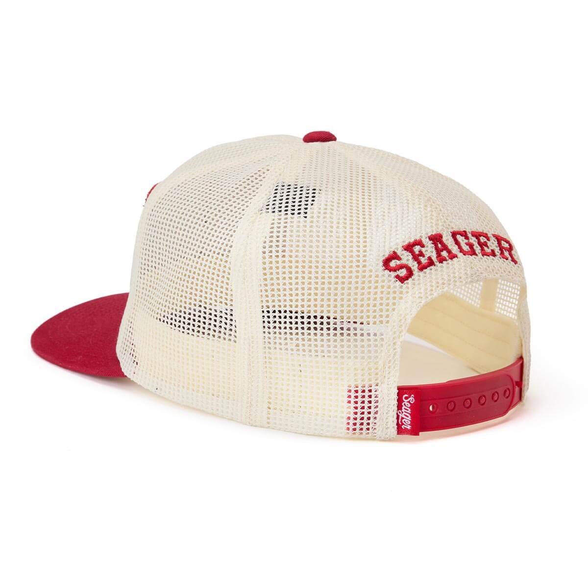 Keep It Country Mesh Trucker Snapback Cream/Red