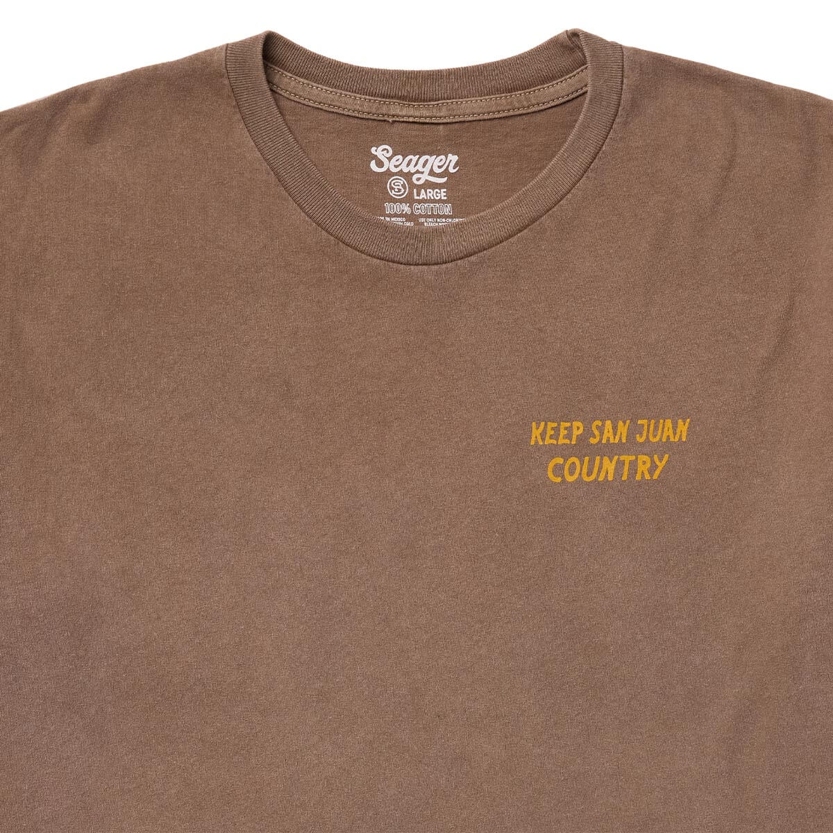 Keep SJC Country Tee Pigment Brown