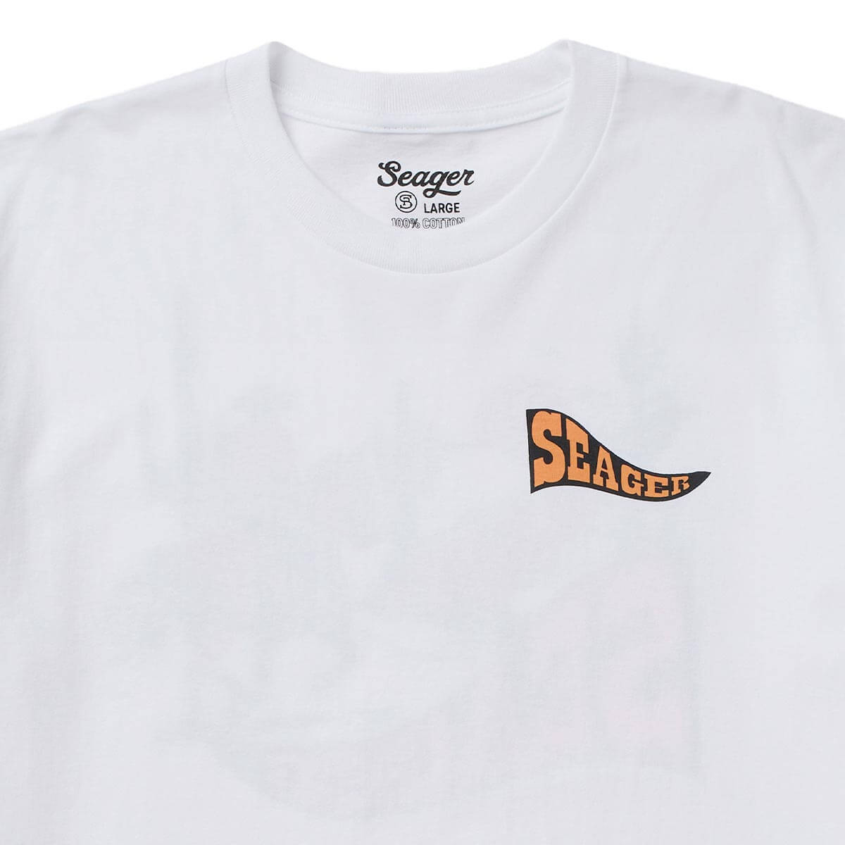 Long Ride Tee White – Seager Co.