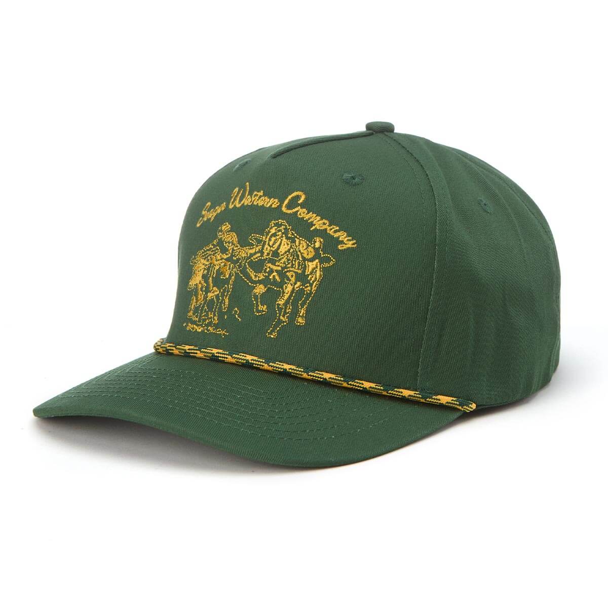 Los Rios Canvas Snapback Green