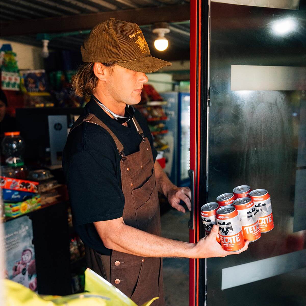 Los Rios Corduroy Snapback Brown