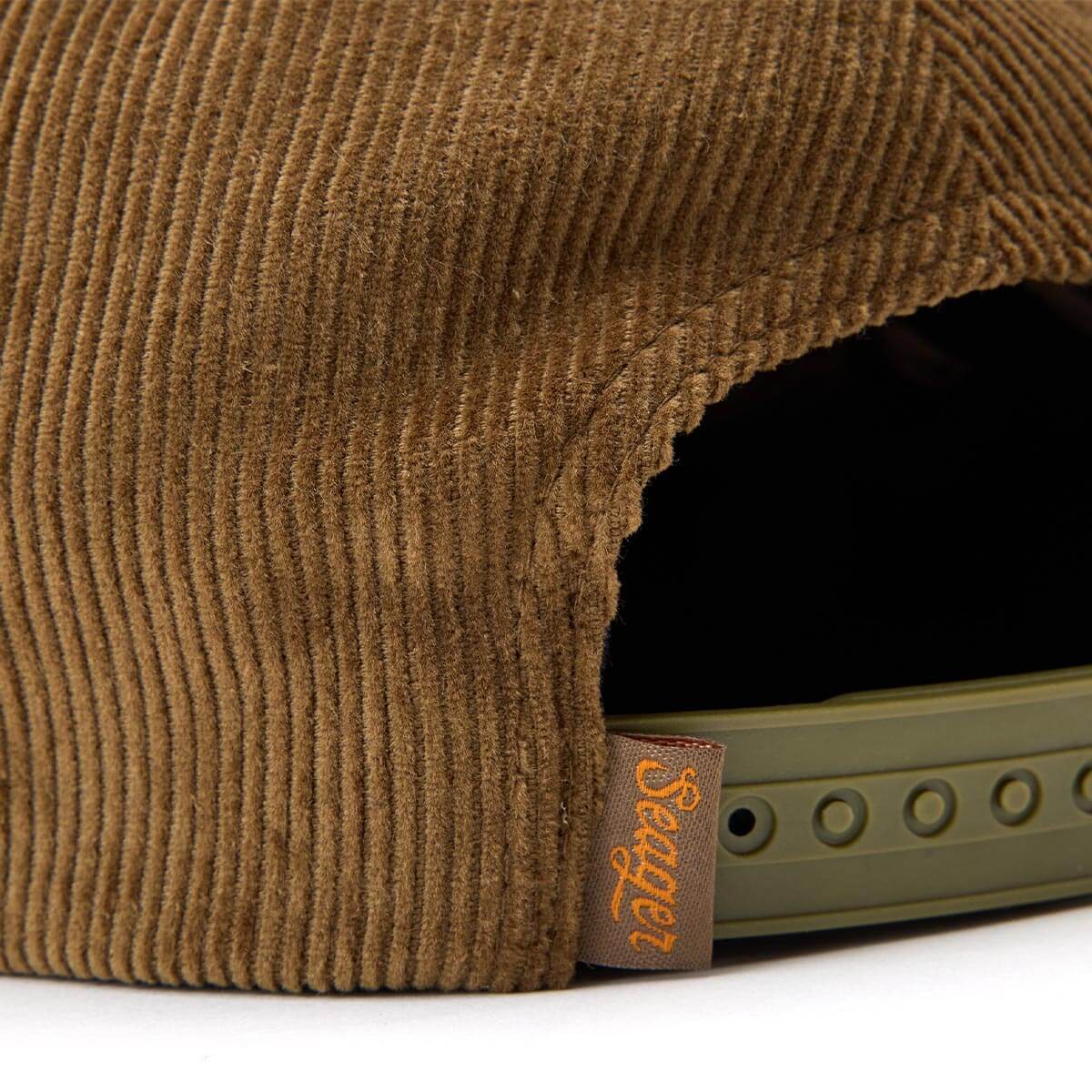 Los Rios Corduroy Snapback Brown