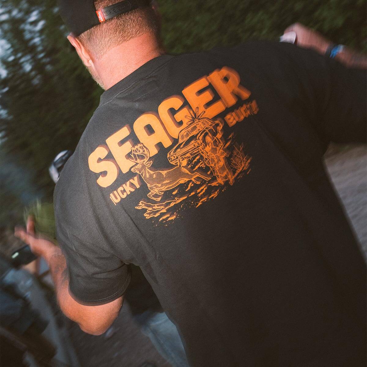 Lucky Buck Tee Black