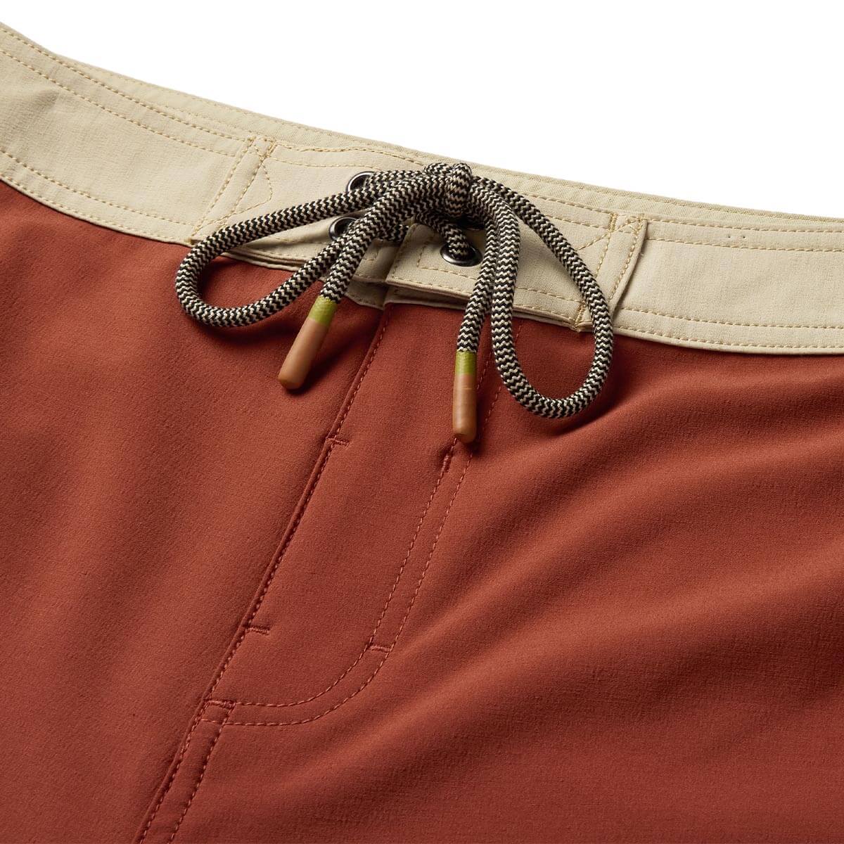 Microdose Scallop Boardshort Red Clay
