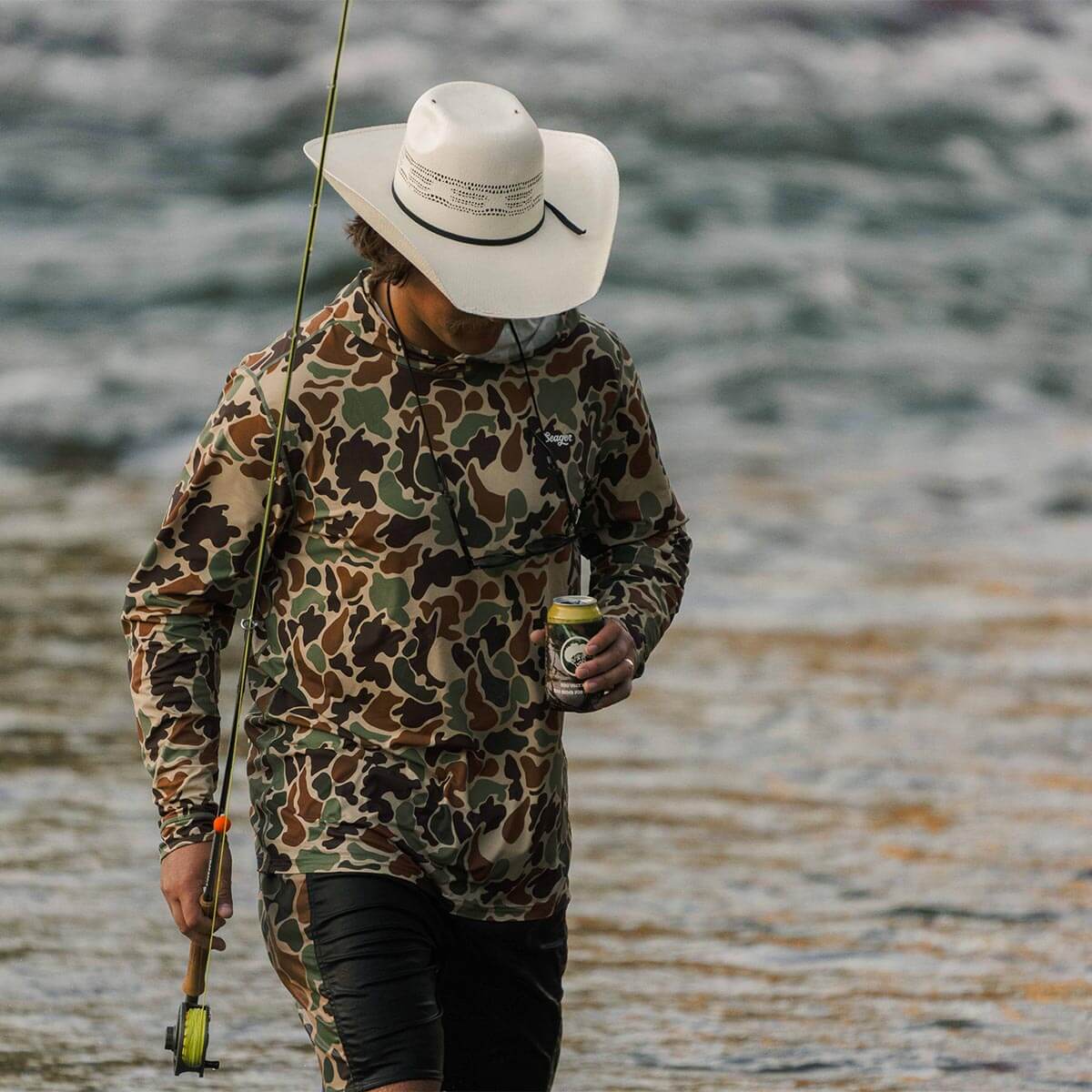 New Money 4X Straw Hat Ivory