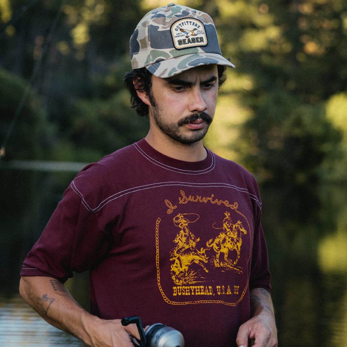 Outfitters Trucker Snapback Duck Camo