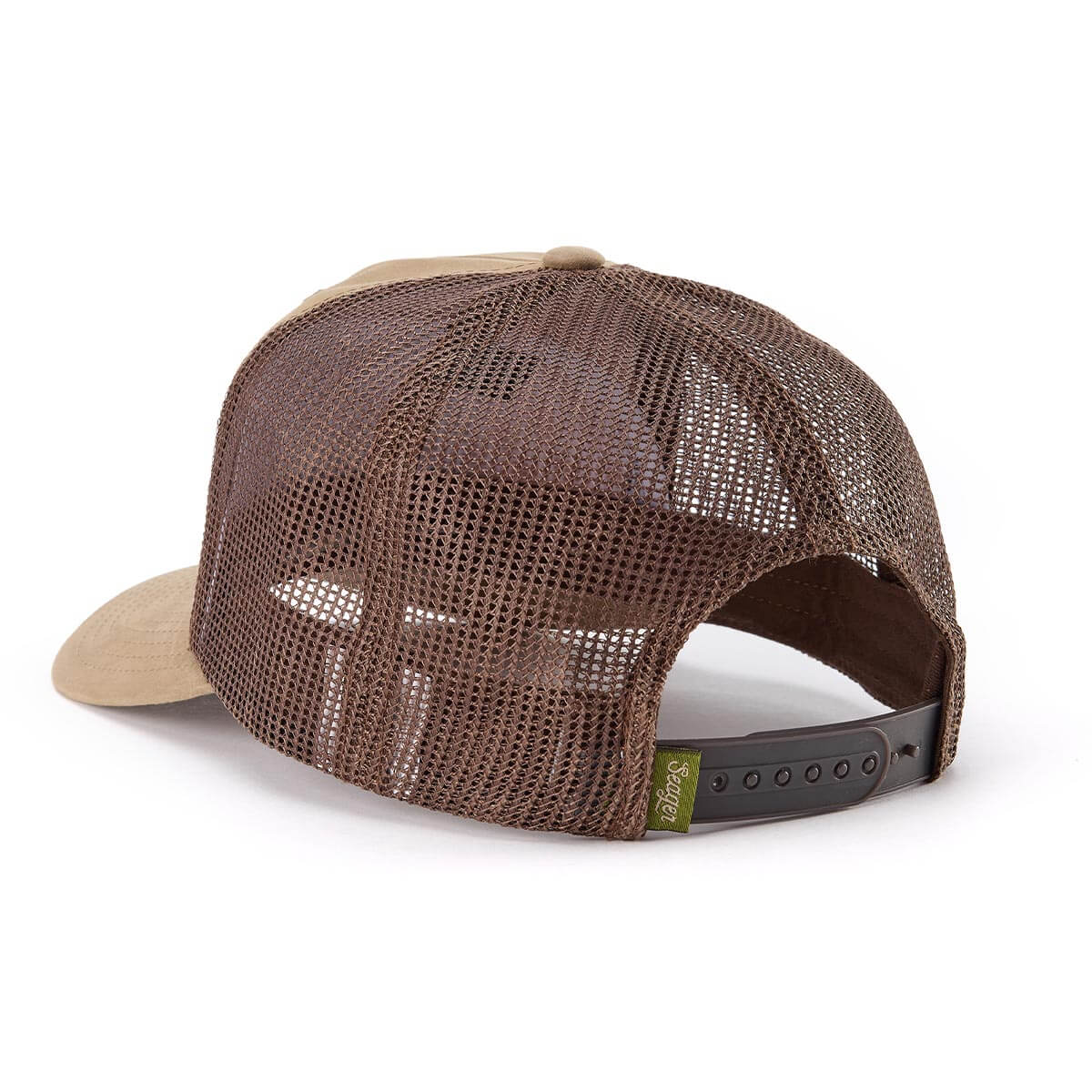 Outfitters Waxed Trucker Snapback Brown