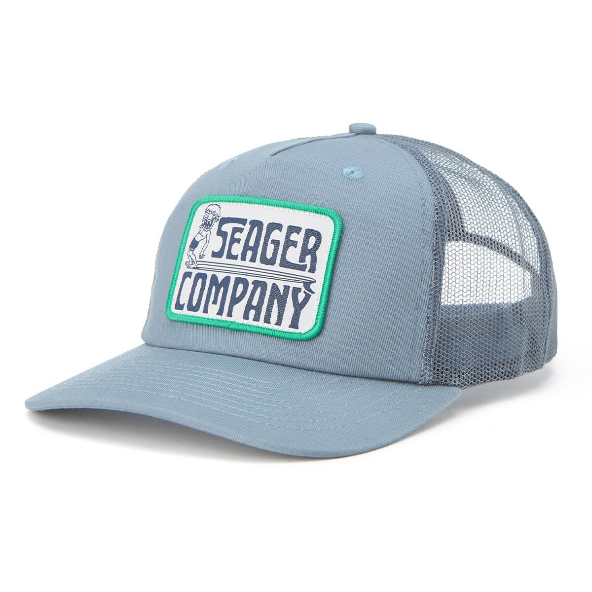 Pocket Creep Trucker Snapback Blue