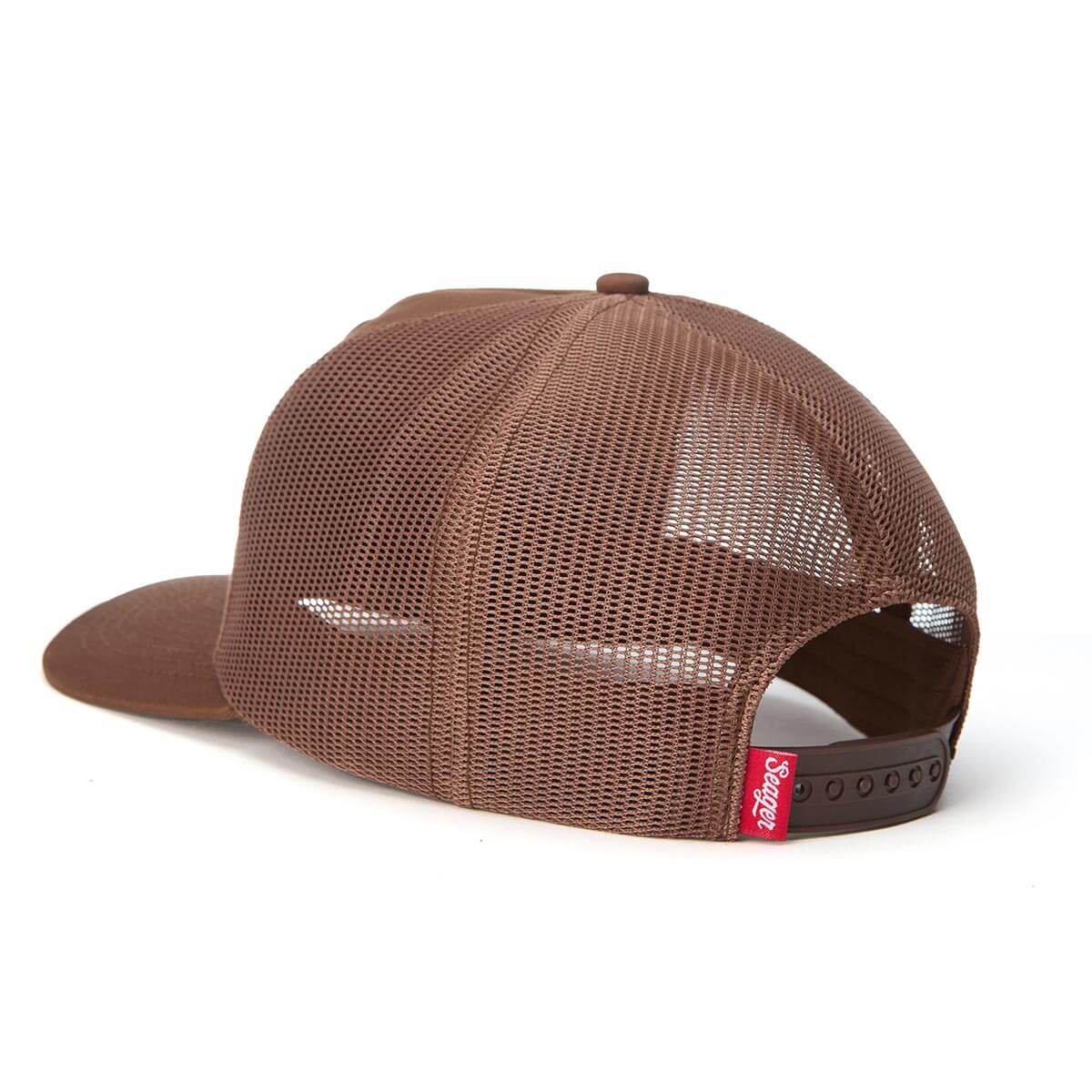 Pocket Creep Trucker Snapback Brown
