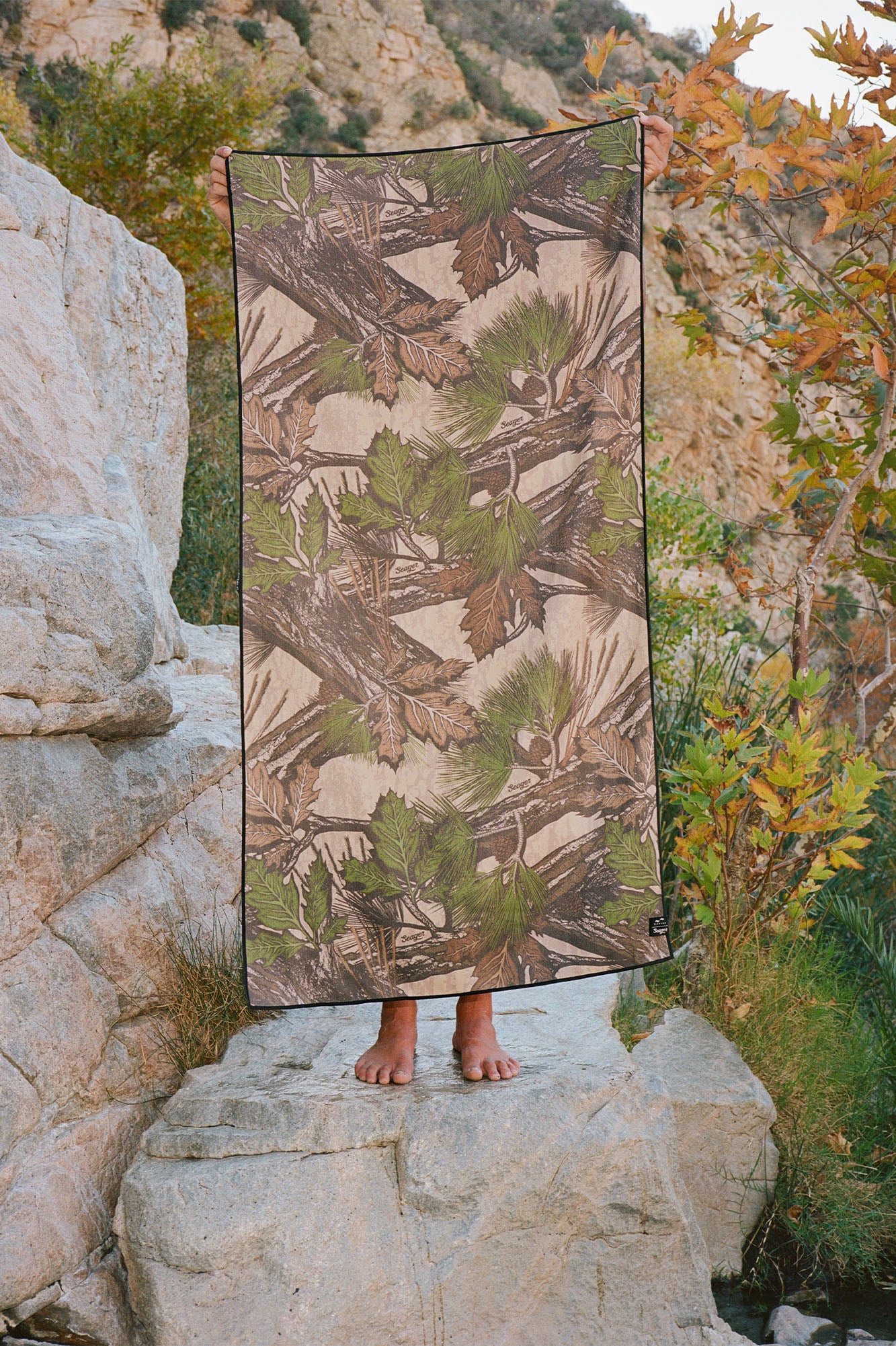 Seager x Slowtide Quick-Dry Towel Camo