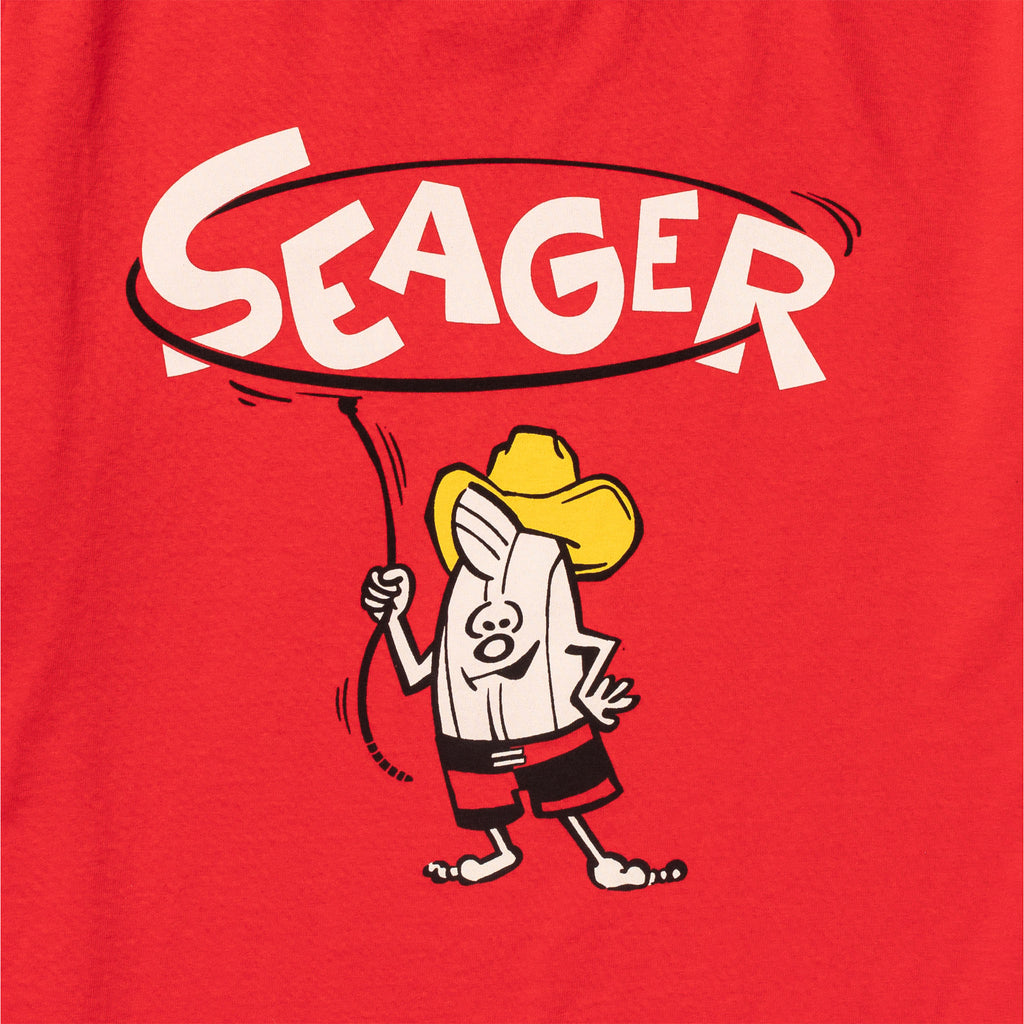 Seager x Birdwell Roping Birdie Tee Red