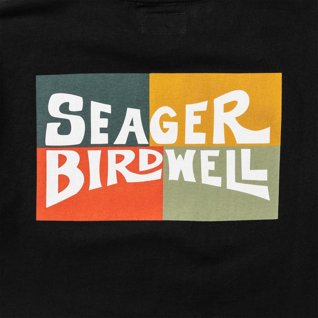 Seager x Birdwell Seabird Stained Glass Tee Black