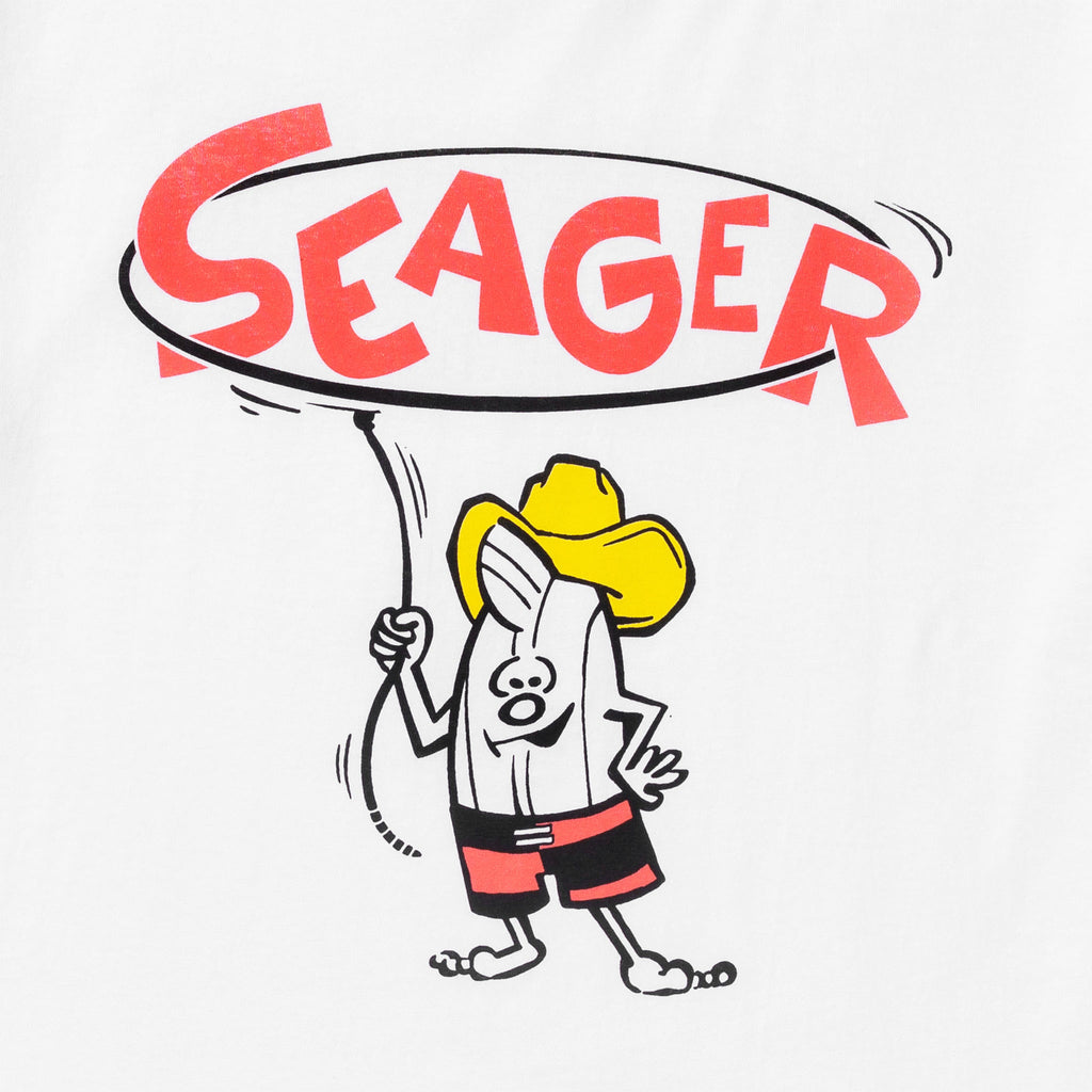 Seager x Birdwell Roping Birdie Tee White
