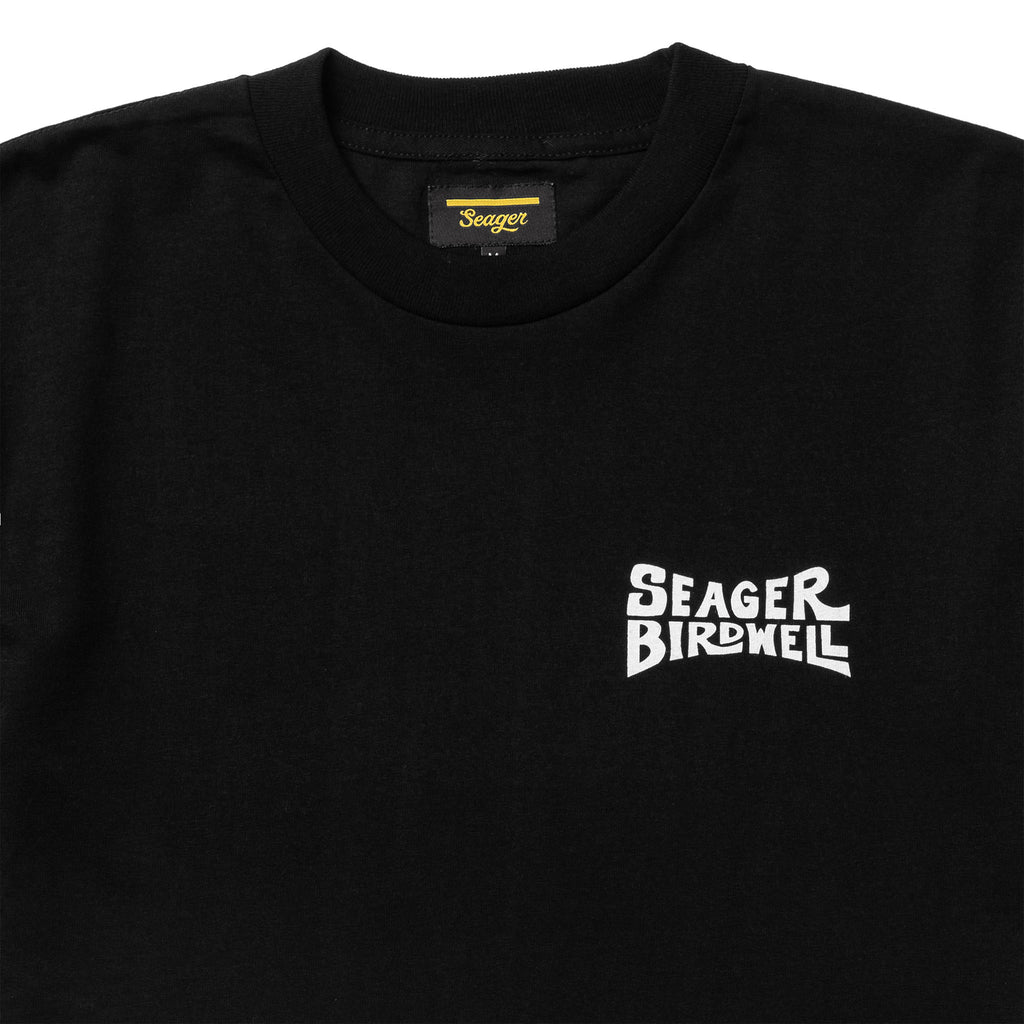 Seager x Birdwell Seabird Stained Glass Tee Black