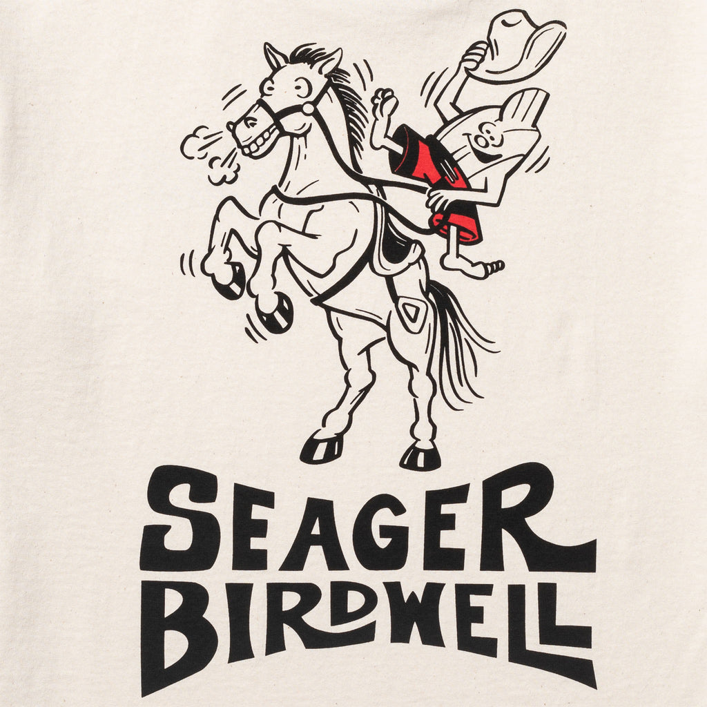 Seager x Birdwell Riding Birdie Tee Natural