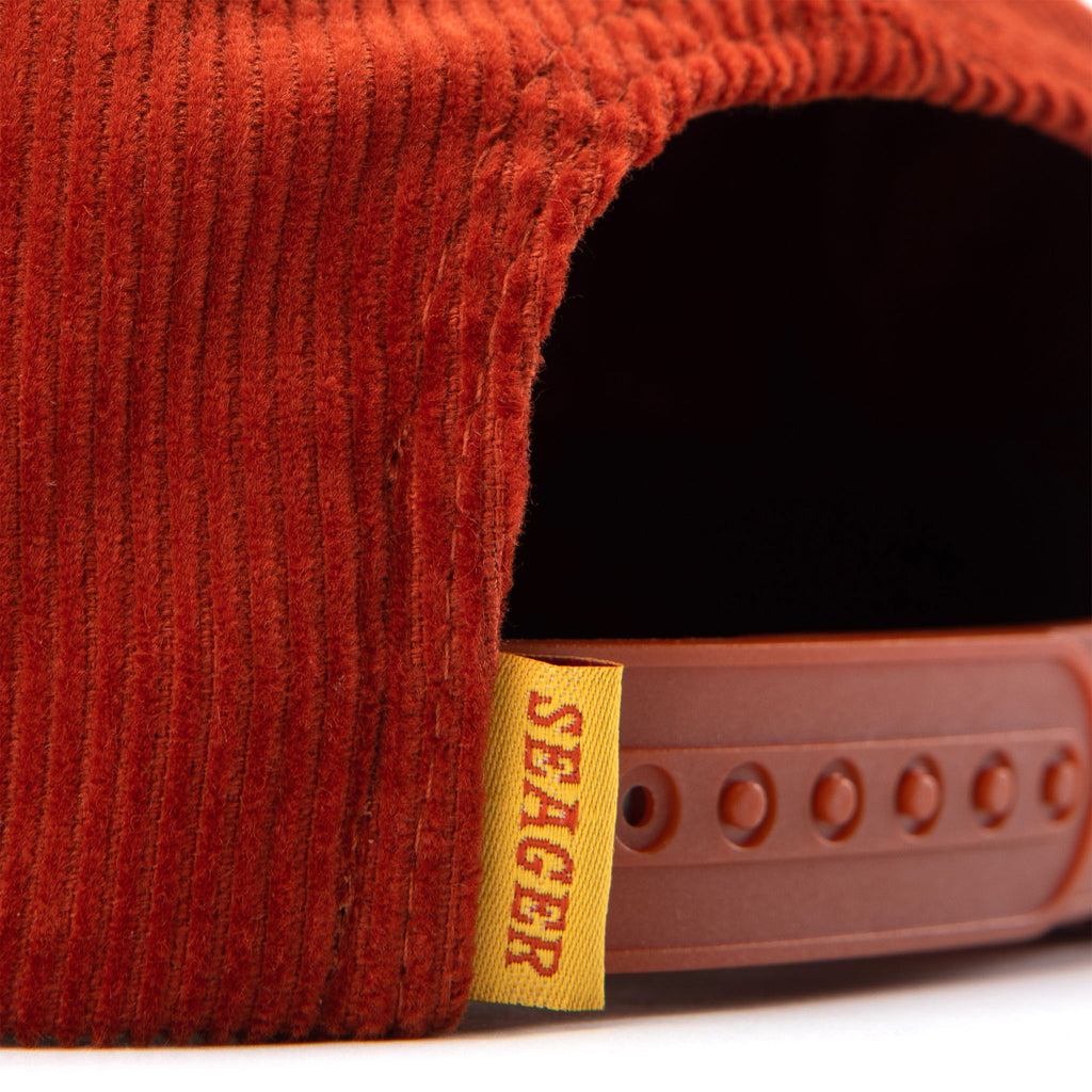 Seager x Big Mtn Ranch Roper Corduroy Snapback Rust