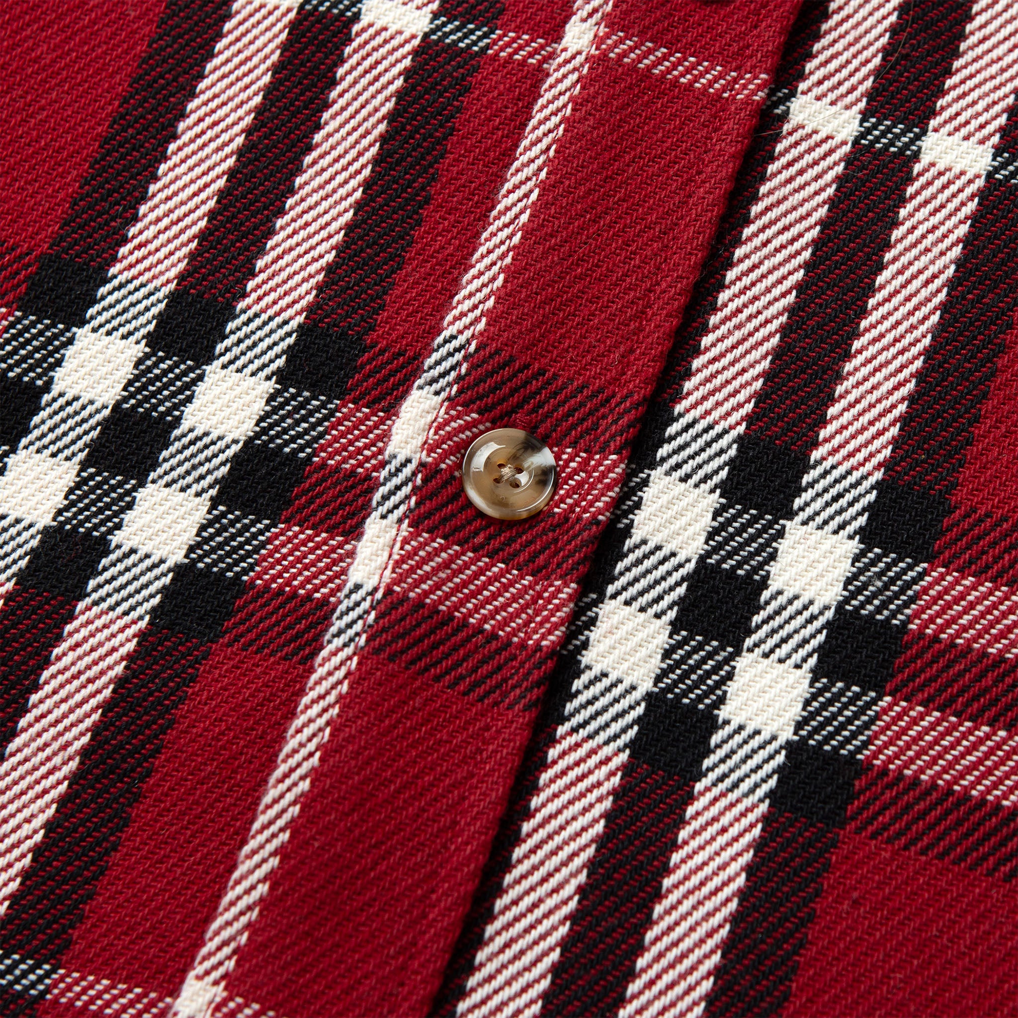 Thick Cut Heavyweight Flannel Red