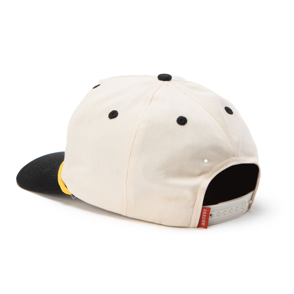 Seager x Big Mtn Ranch Roper Snapback Black/Cream