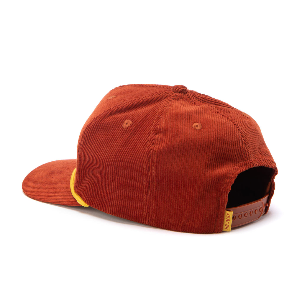 Seager x Big Mtn Ranch Roper Corduroy Snapback Rust