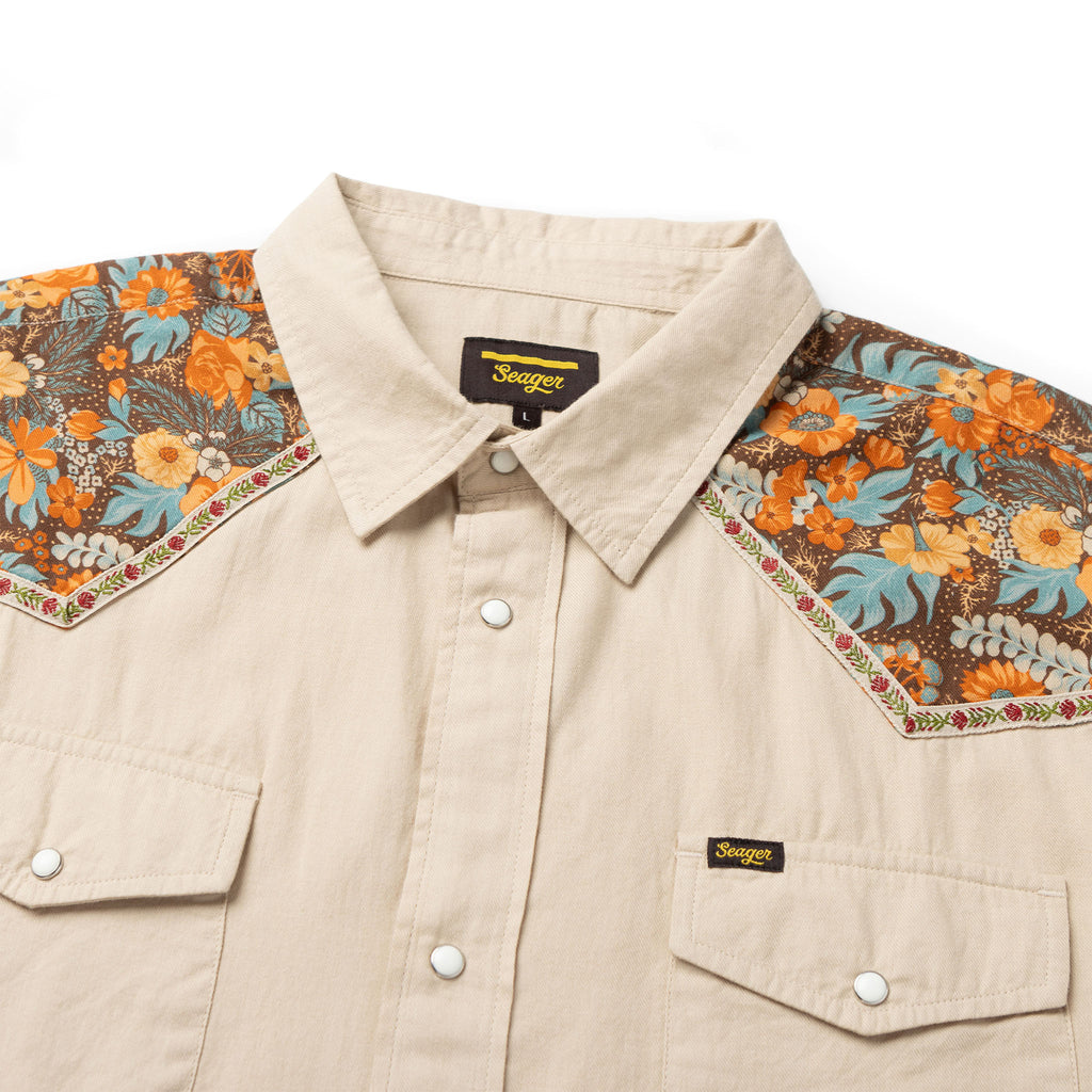 Amarillo S/S Shirt Flora Snap