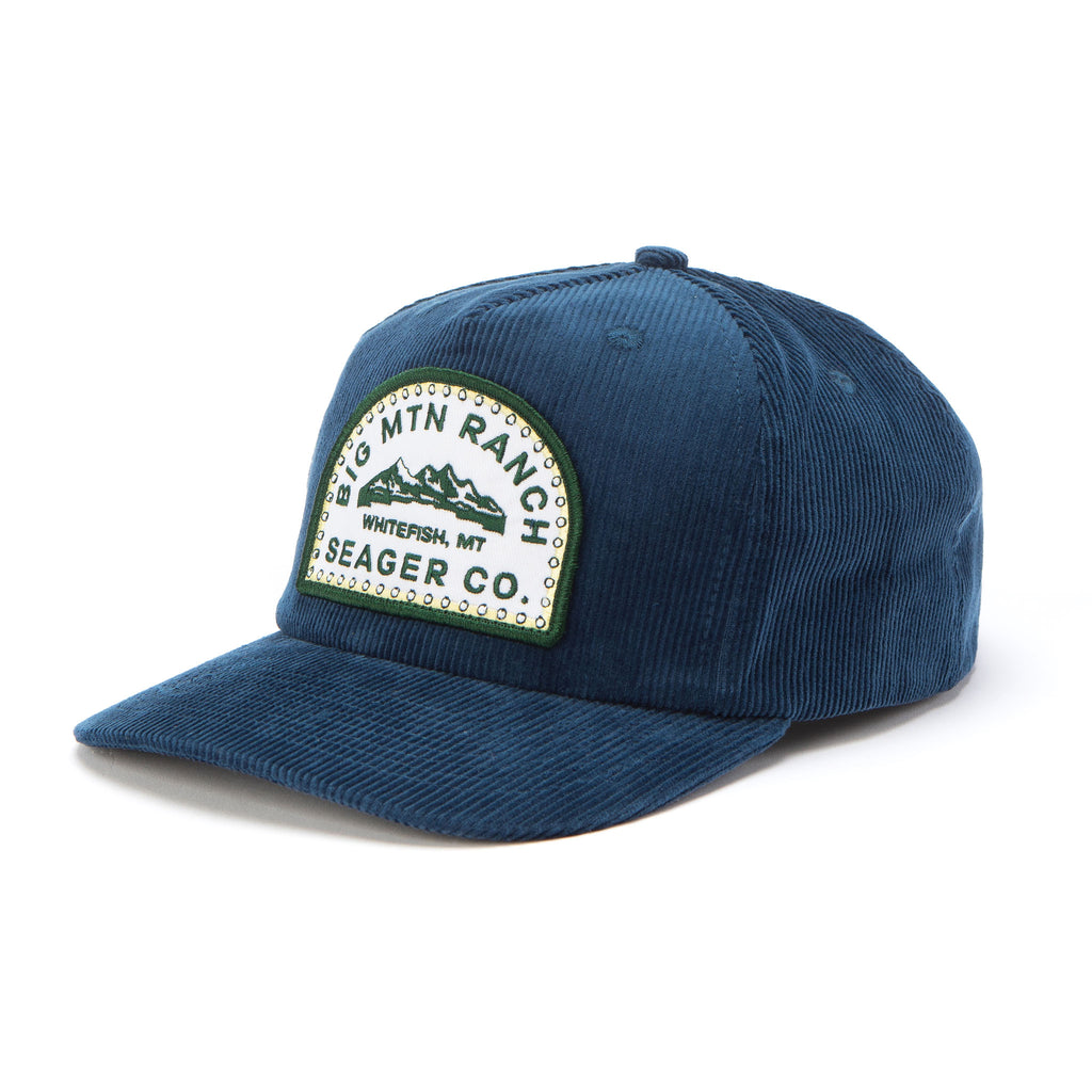Seager x Big Mtn Ranch Corduroy Snapback Navy