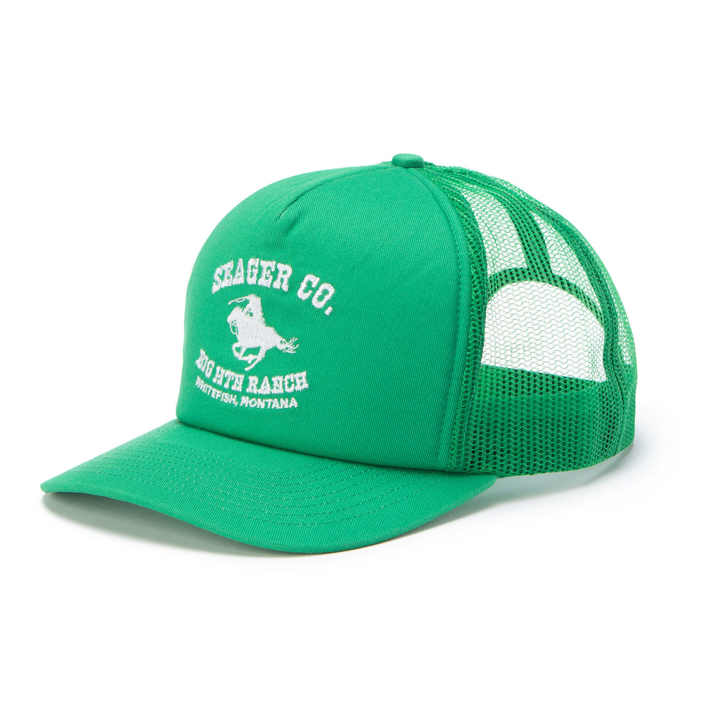 Seager x Big Mtn Ranch Mesh Snapback Green