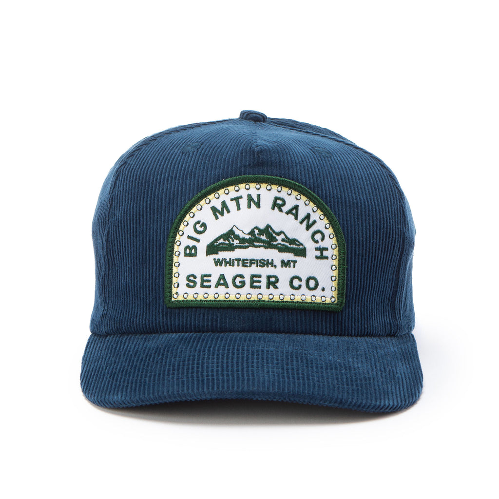 Seager x Big Mtn Ranch Corduroy Snapback Navy