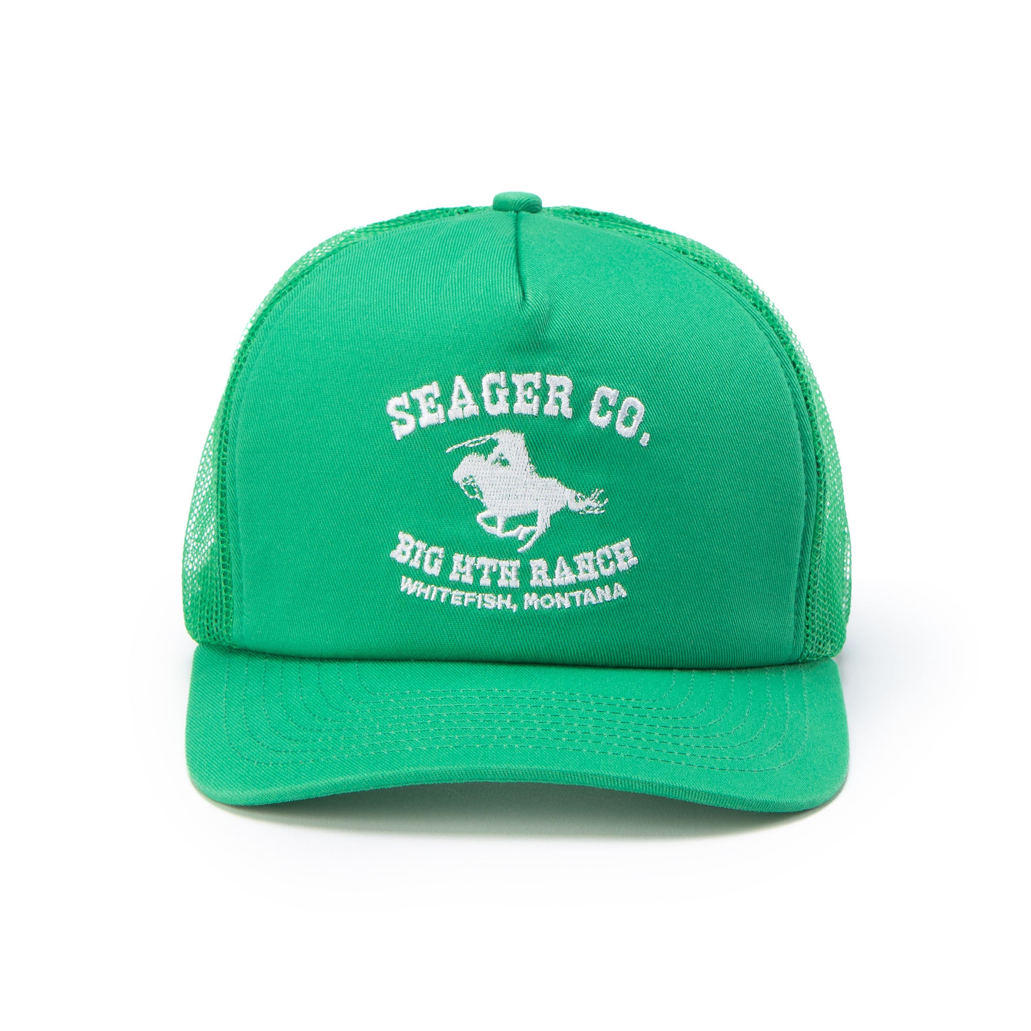 Seager x Big Mtn Ranch Mesh Snapback Green