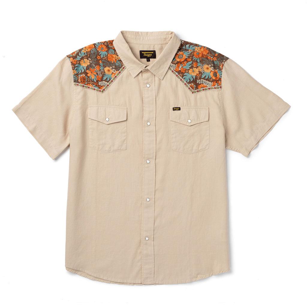 Amarillo S/S Shirt Flora Snap