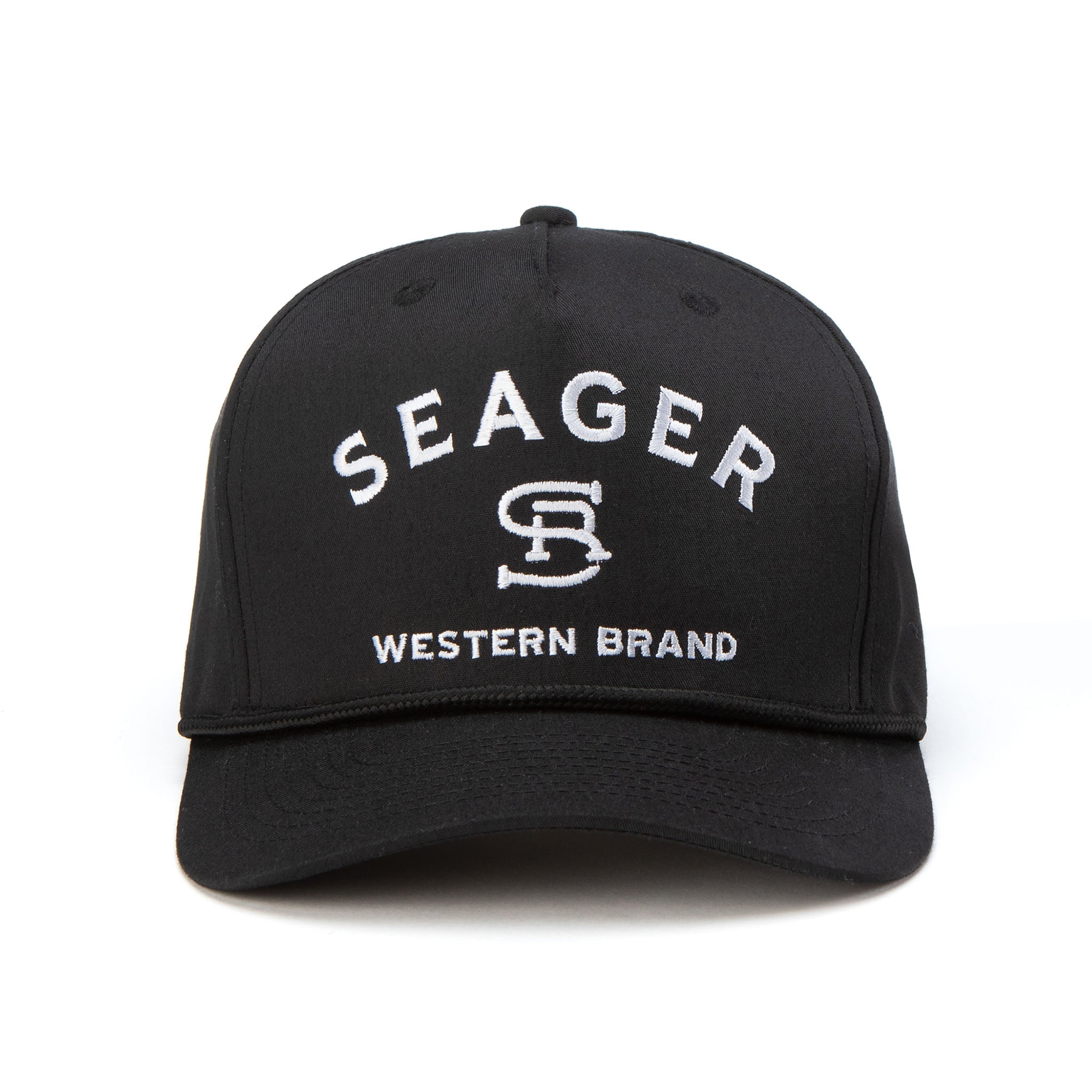 Branded Snapback Black | Seager Co.