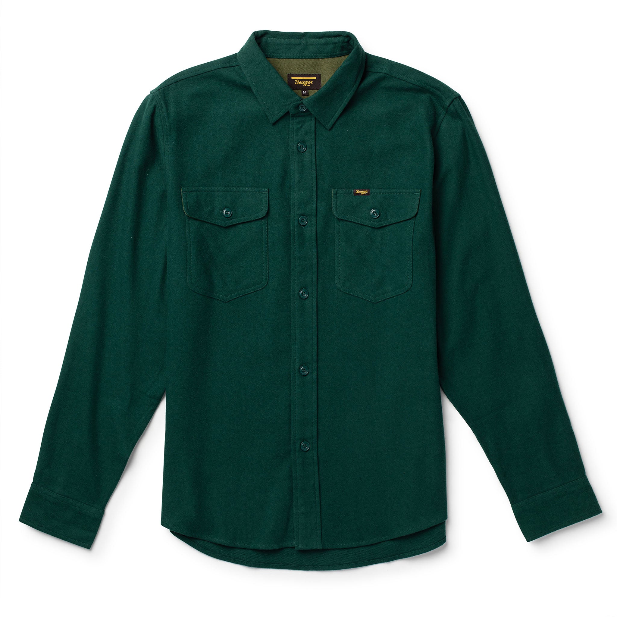 Calico Flannel Solid Evergreen