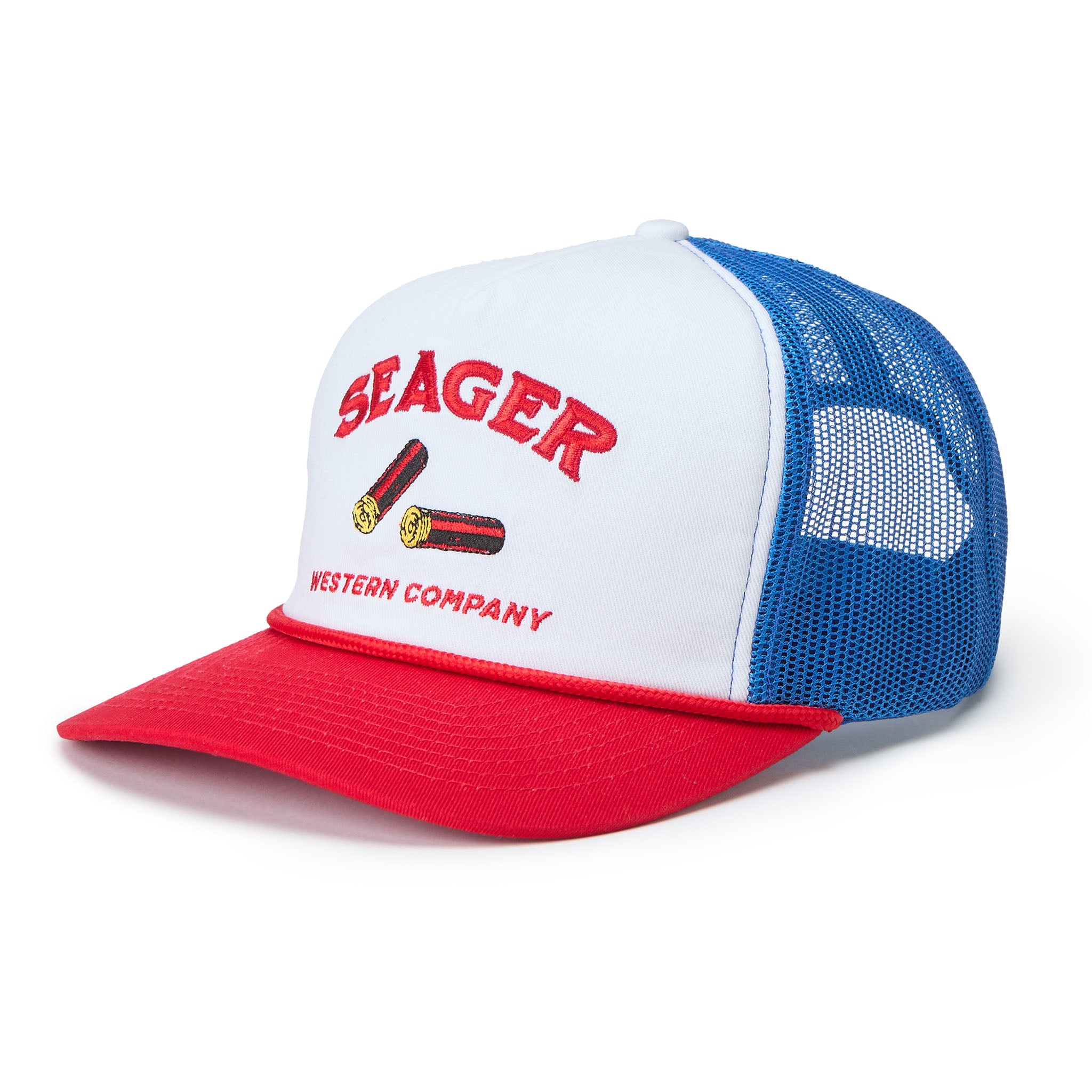Seager Gone Huntin Snapback Red White Blue