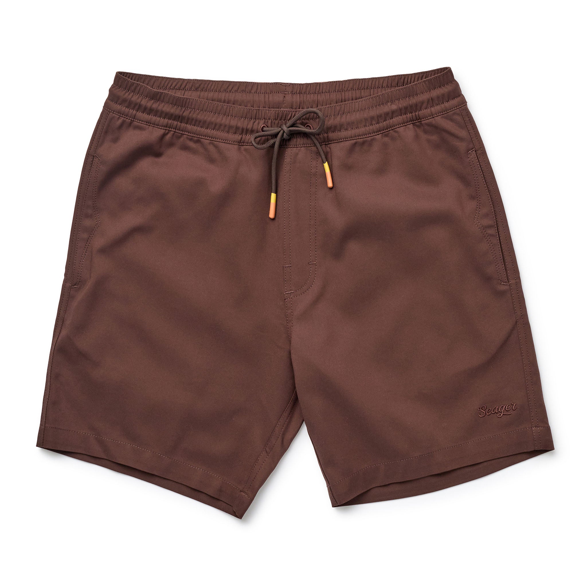 Yuma Shorts Dark Brown Seager Co