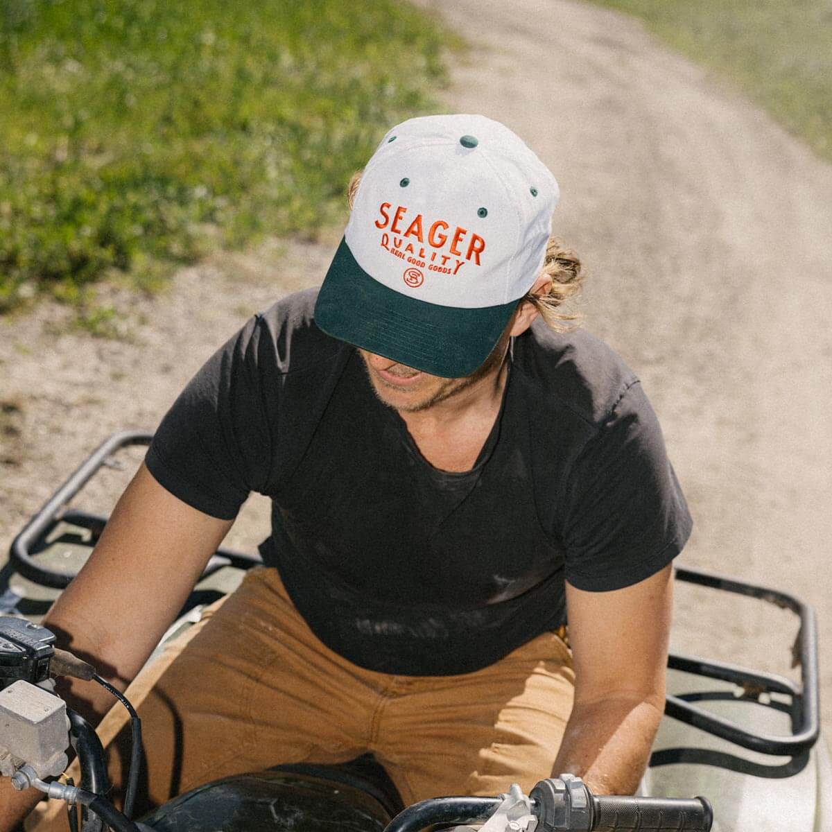Quality Snapback White/Green