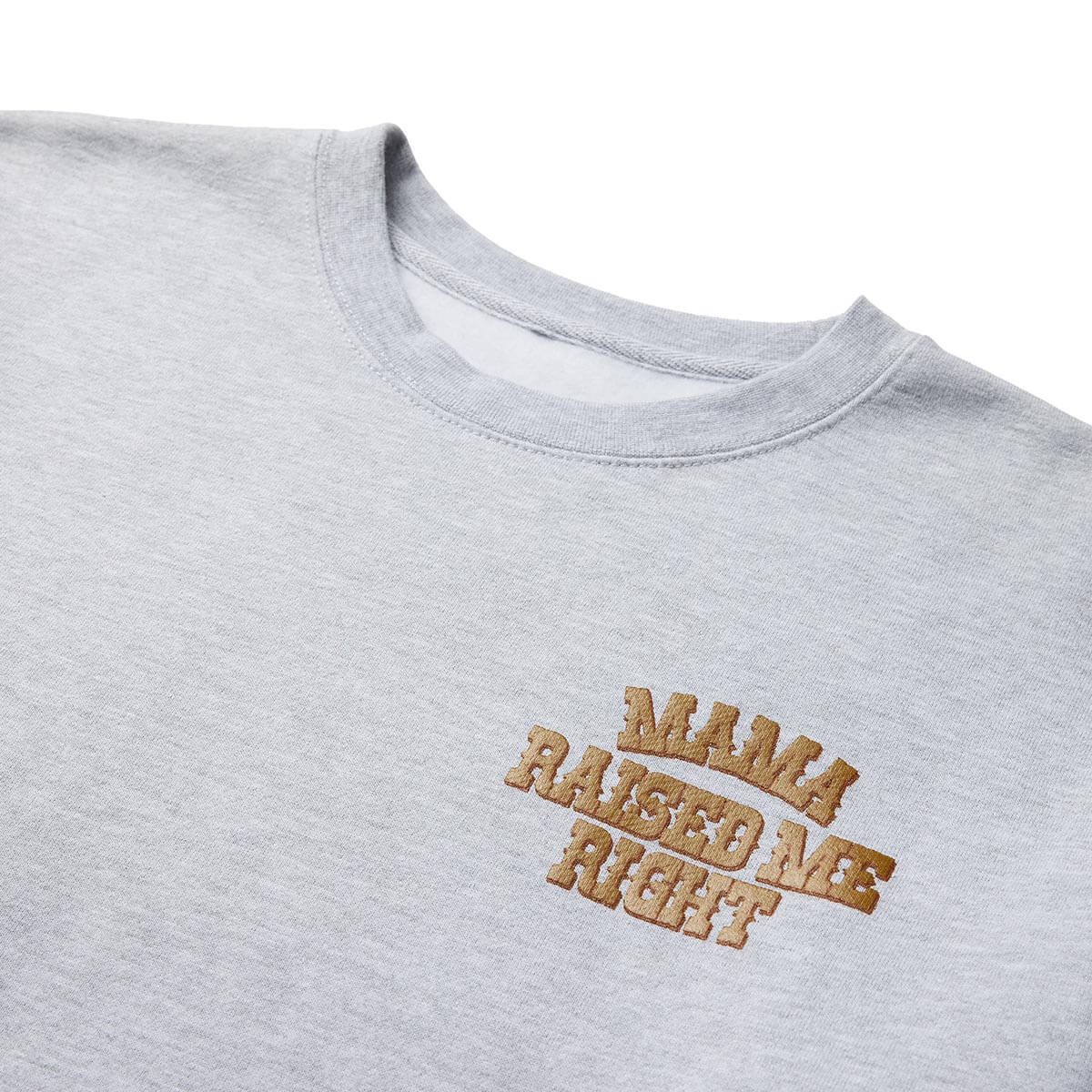 Raised Right Crew Heather Grey