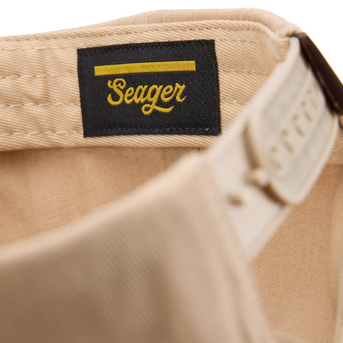Raised Right Trucker Snapback Brown