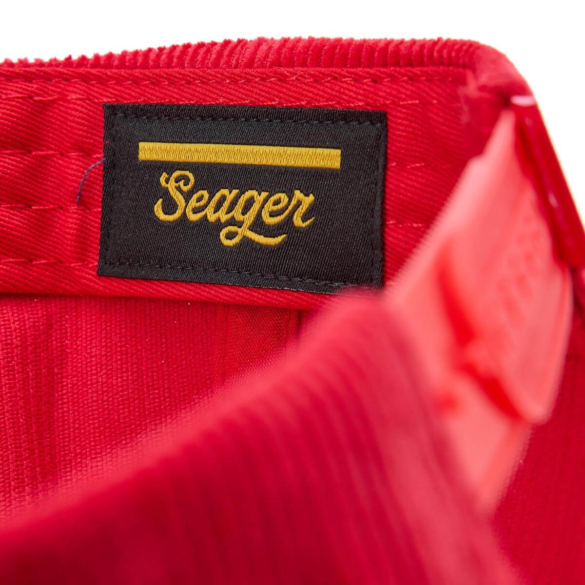 Ramblin' Woman Corduroy Snapback Red