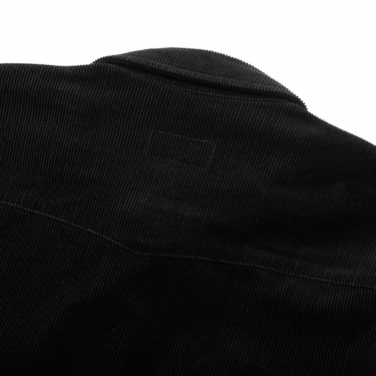 Reagan Pearl Snap Corduroy Black