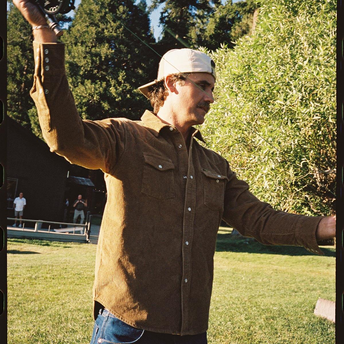 Reagan Pearl Snap Corduroy Carmel