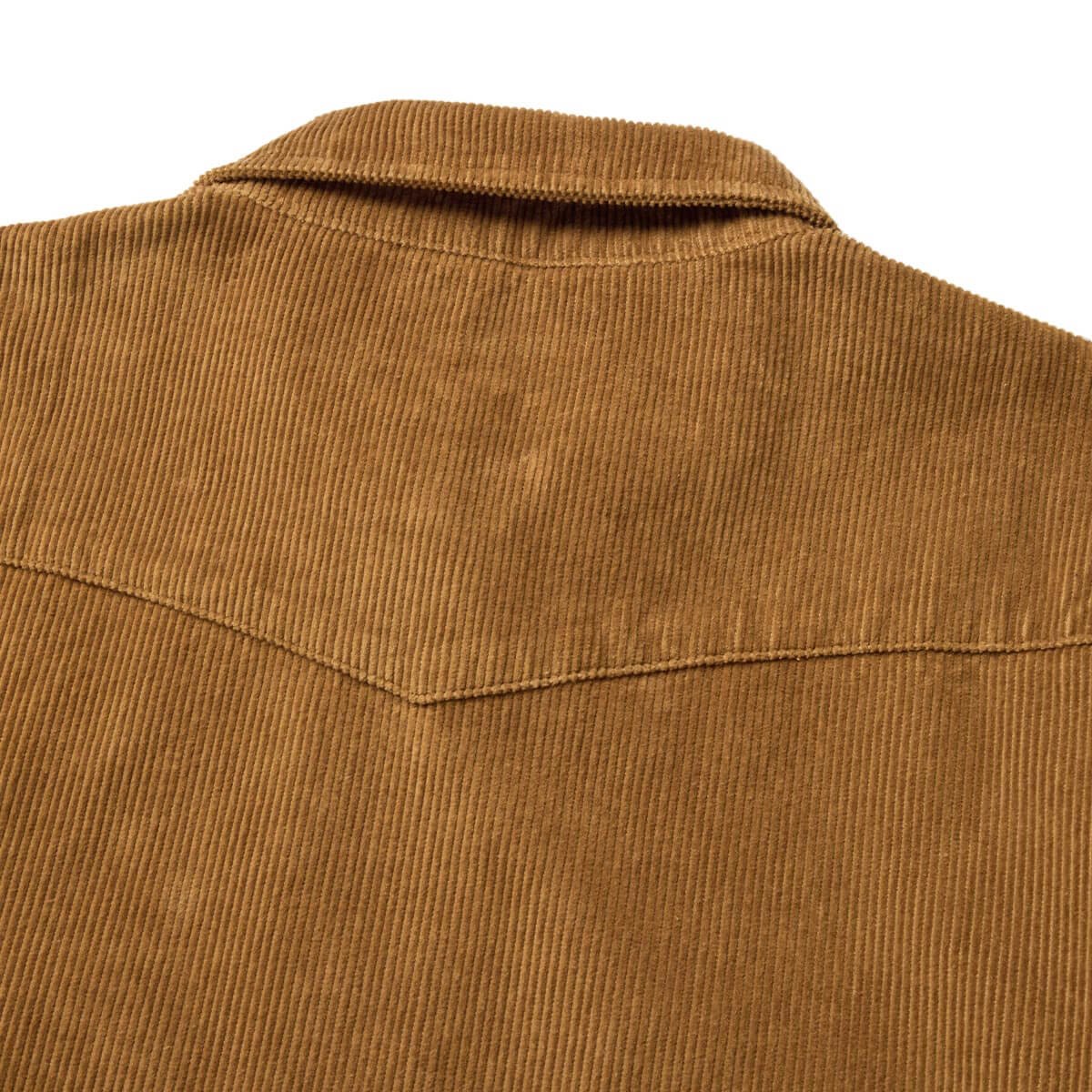 Reagan Pearl Snap Corduroy Carmel