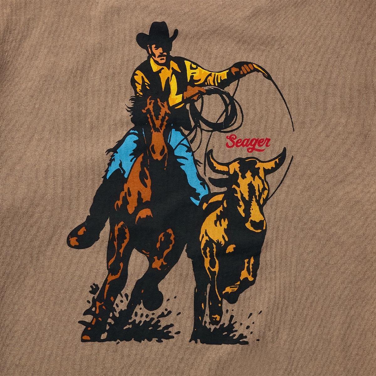 Rodeo Series Tee Pigment Brown