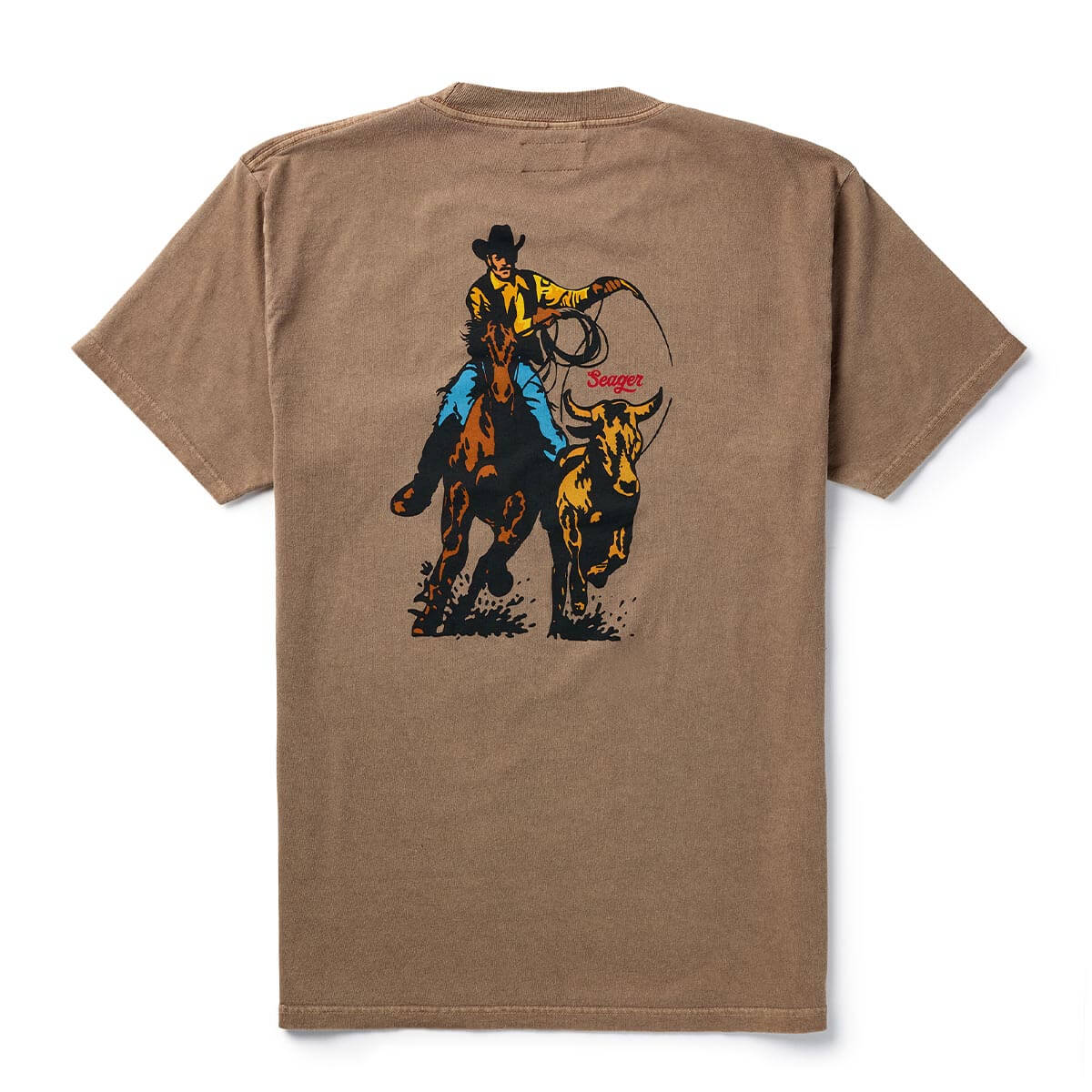 Rodeo Series Tee Pigment Brown
