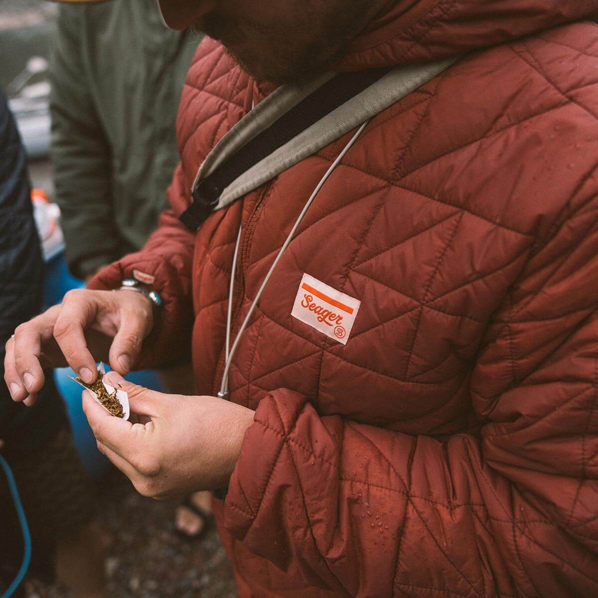 Ruff & Tuff Puff Jacket Red Rock