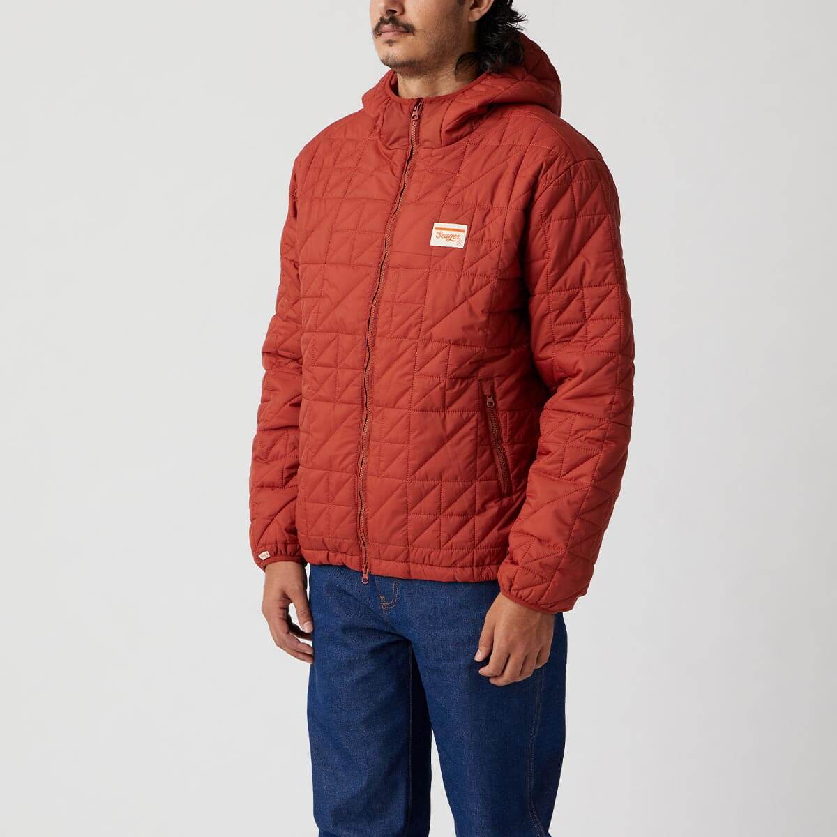 Ruff & Tuff Puff Jacket Red Rock