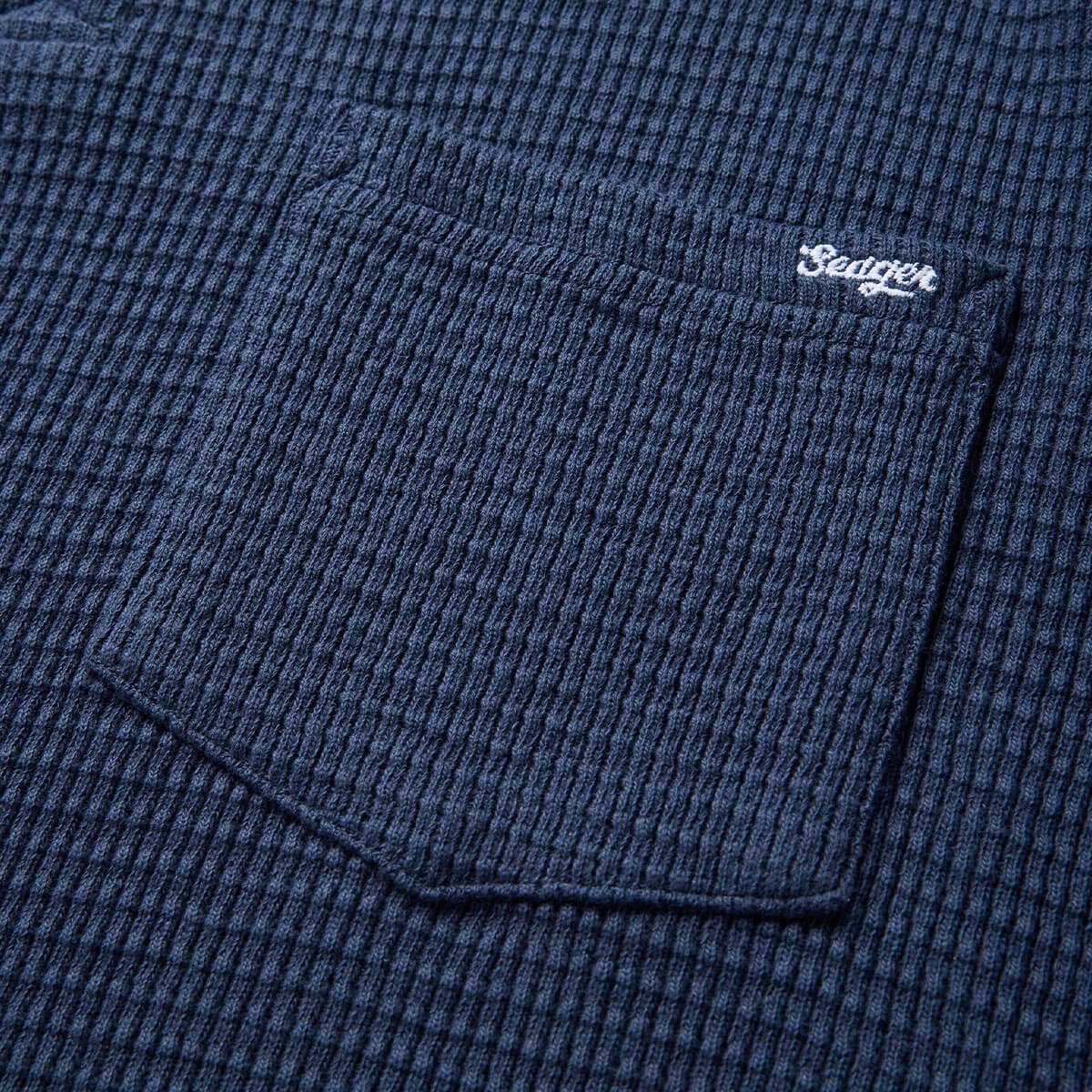 Sawpit Henley L/S Thermal Navy